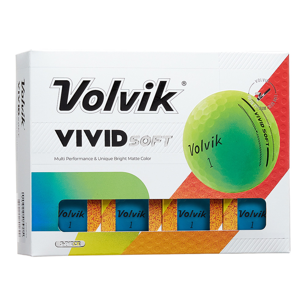Volvik Vivid Soft Golf Balls - Maple Hill Golf
